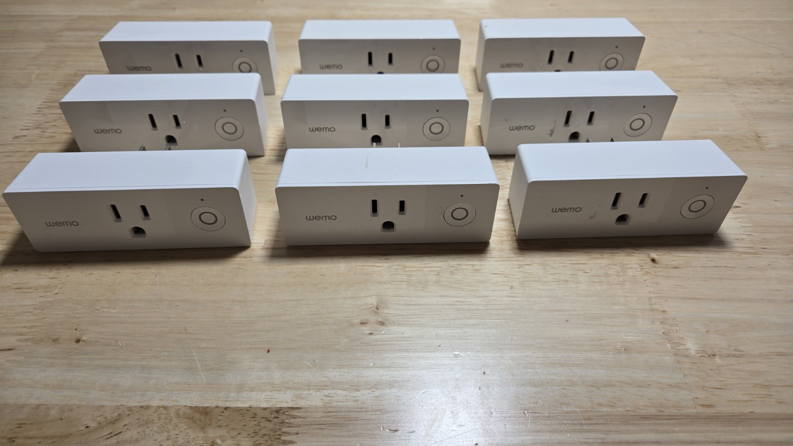 Wemo Smart Plugs 9 Pieces