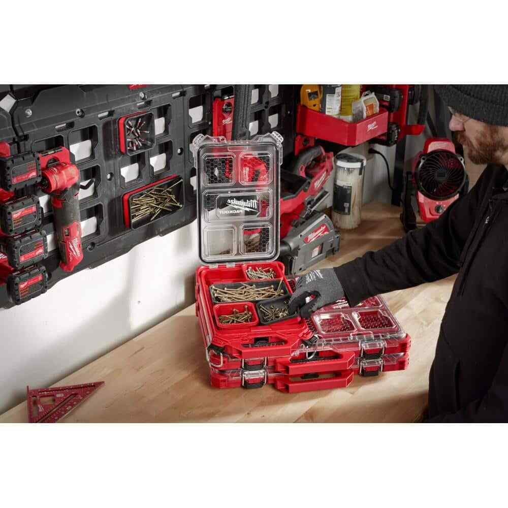 PACKOUT Large Magnetic Bin Tool Holder Quick Access Non Marring Base Wall Plate