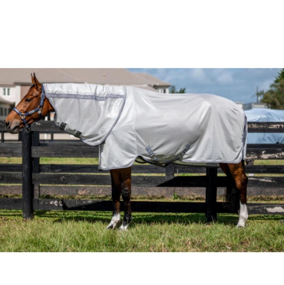 Horseware Amigo Integrated Fly Sheet 6'9" AFRNG-IJ10-81 Silver/Titanium Grey