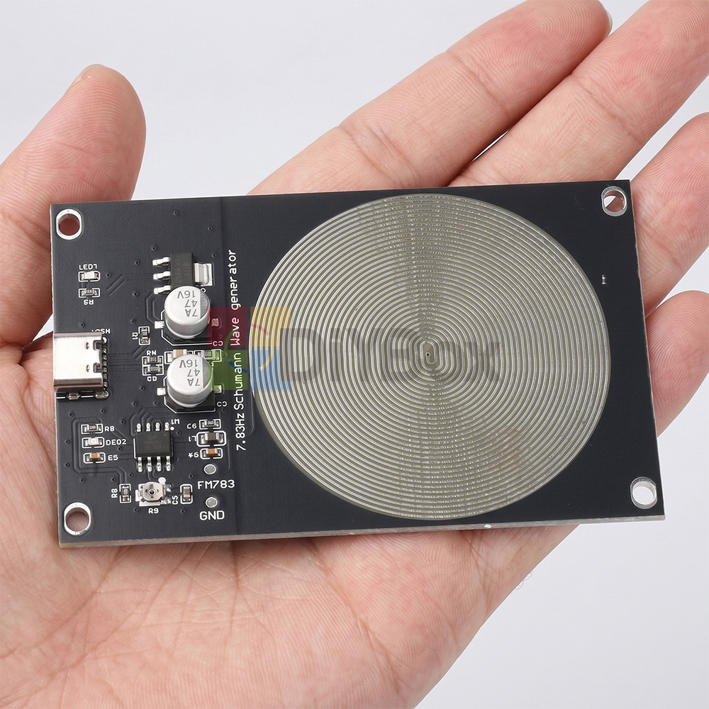 DC 5V 7.83Hz Schumann Wave Generator Ultra Low Frequency Pulse Generator Type-C