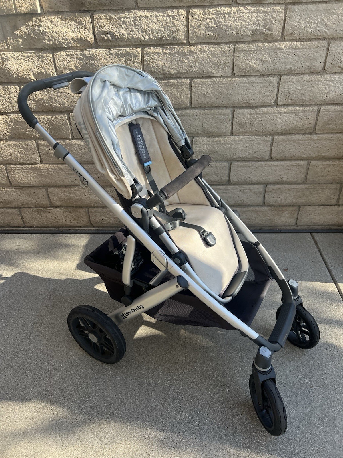 UPPAbaby Vista 2015 Double Stroller with Bassinet and Accessories
