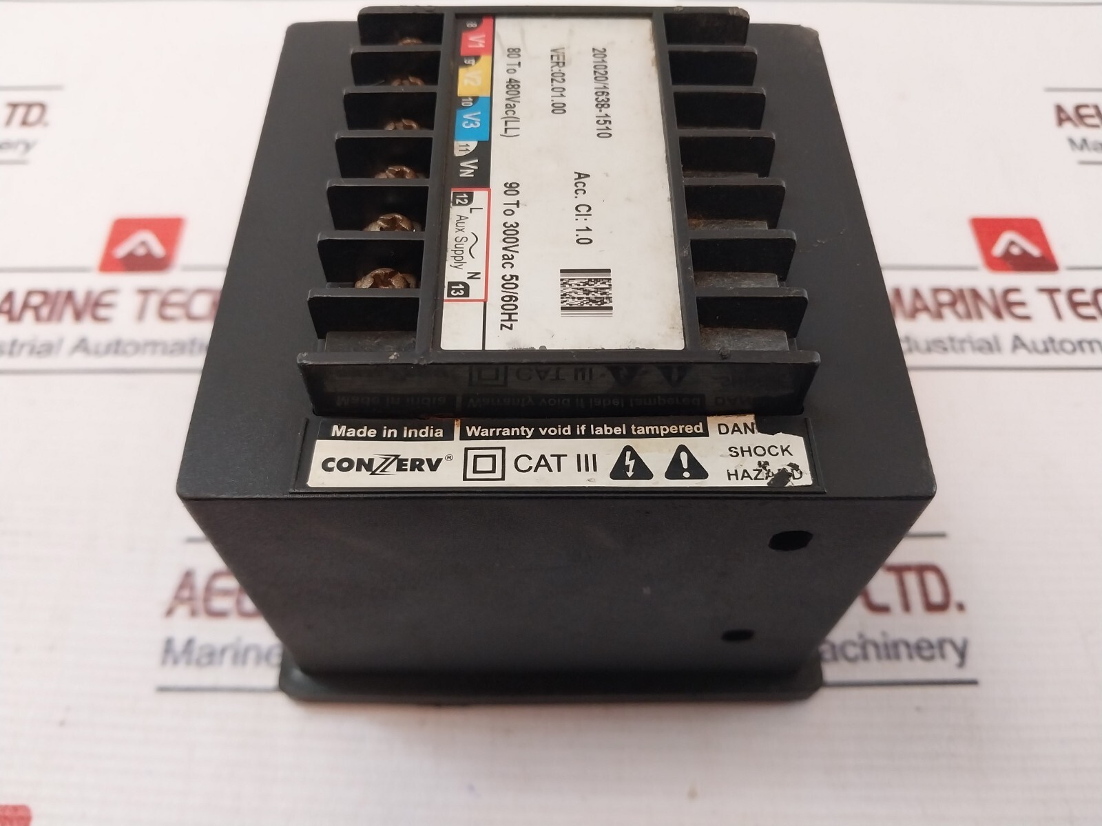 CONZERV DM3210 Digital Panel Meter 300VAC 50/60HZ
