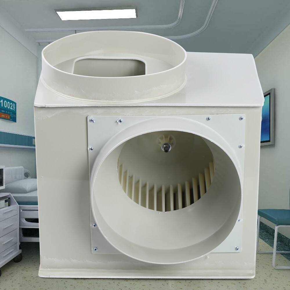 Centrifugal Extractor Fan Lab Fume Hood Chemical Ventilation Blower Fan kit 300W
