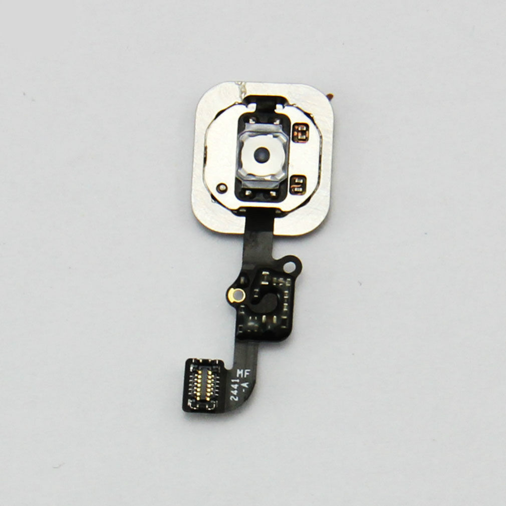 New Black Home Button Button Return Key Flex Cable For Apple iPhone 6S & 6S Plus