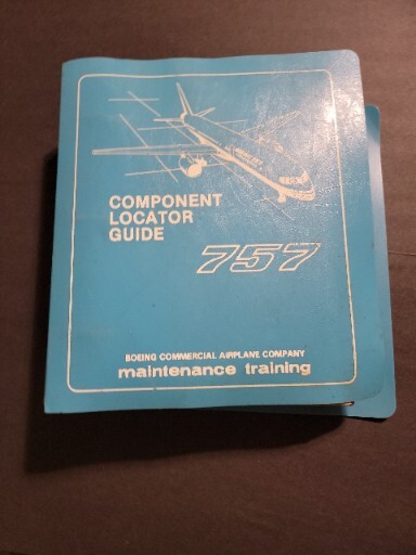 757 AIRCRAFT COMPONENT LOCATOR GUIDE AVIATION MANUAL