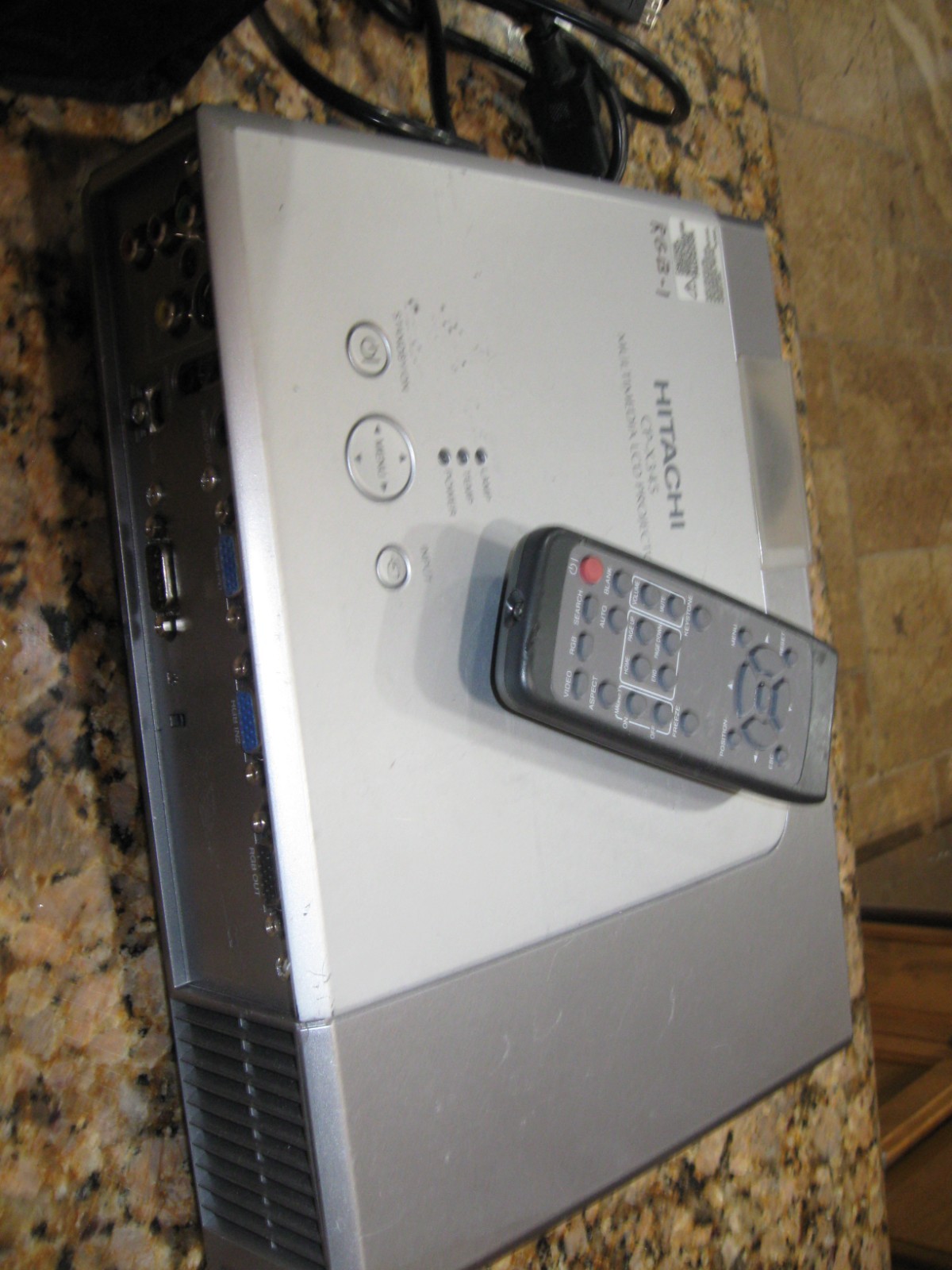 Hitachi CP-X345 LCD Projector