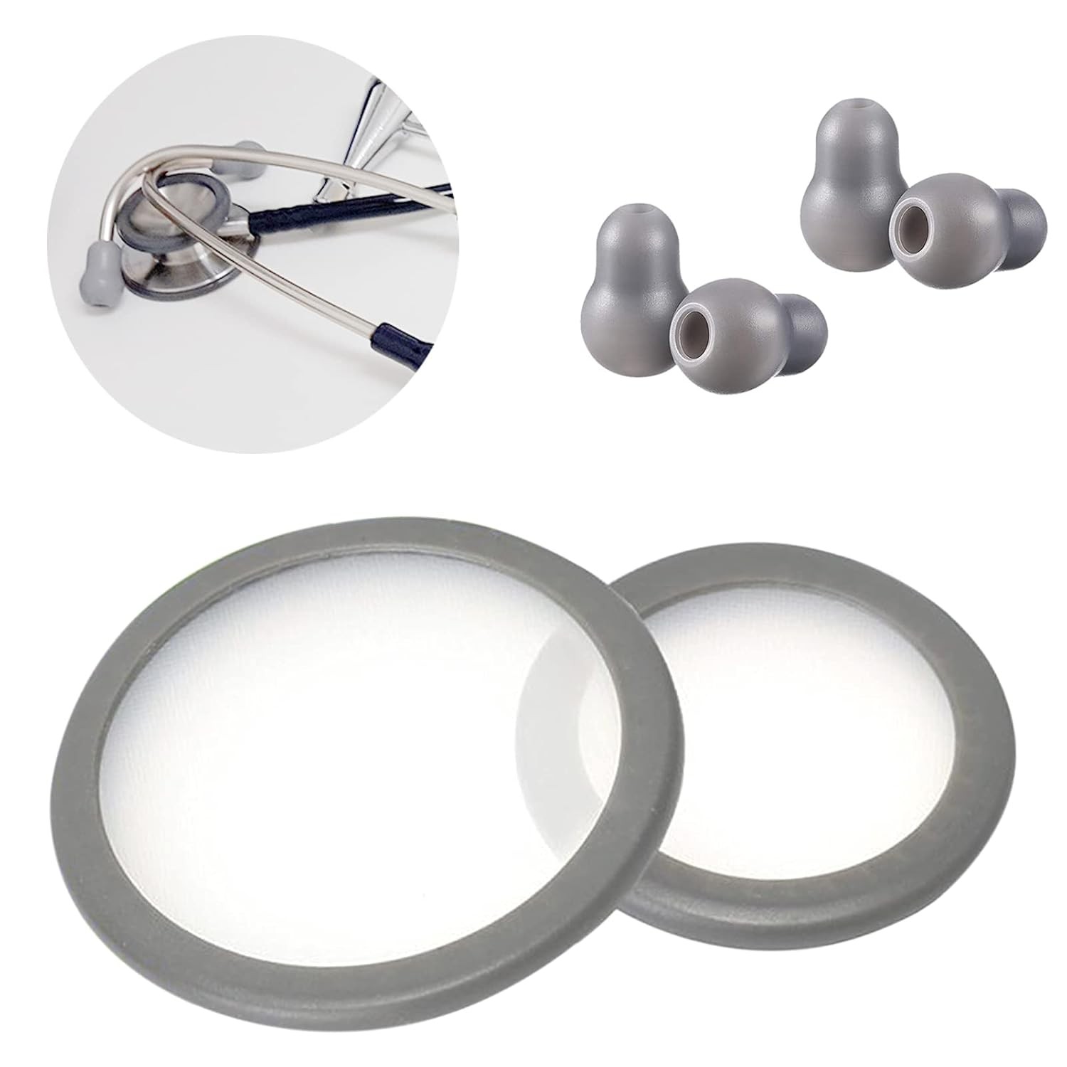 Replacement Accessories Kit Fits Classic 3, Cardiology 3 & 4 grey