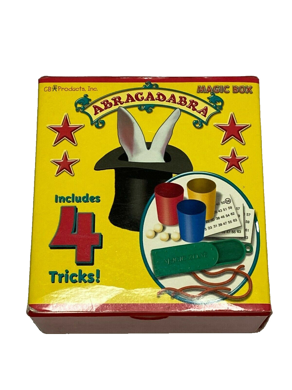 Kids Magic Tricks Box of 4 KidsCB Products Abracadabra
