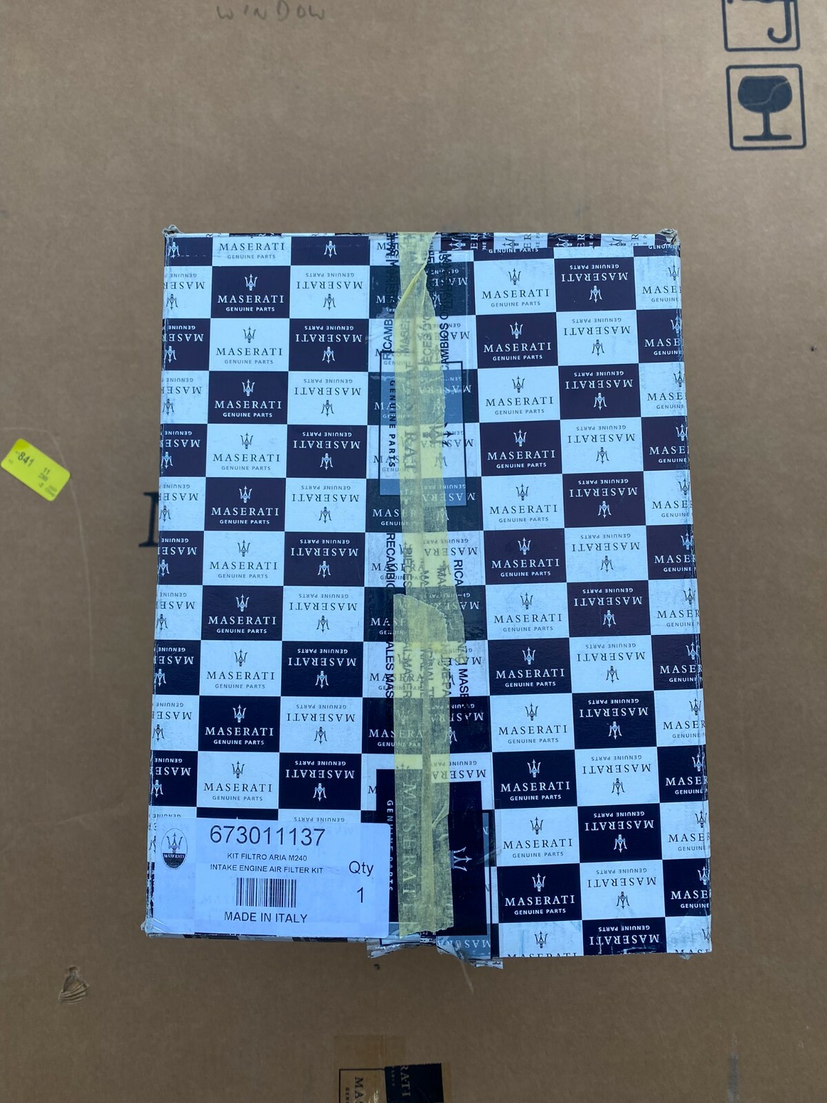 Maserati MC20 Intake Engine Air Filter Kit 673011137