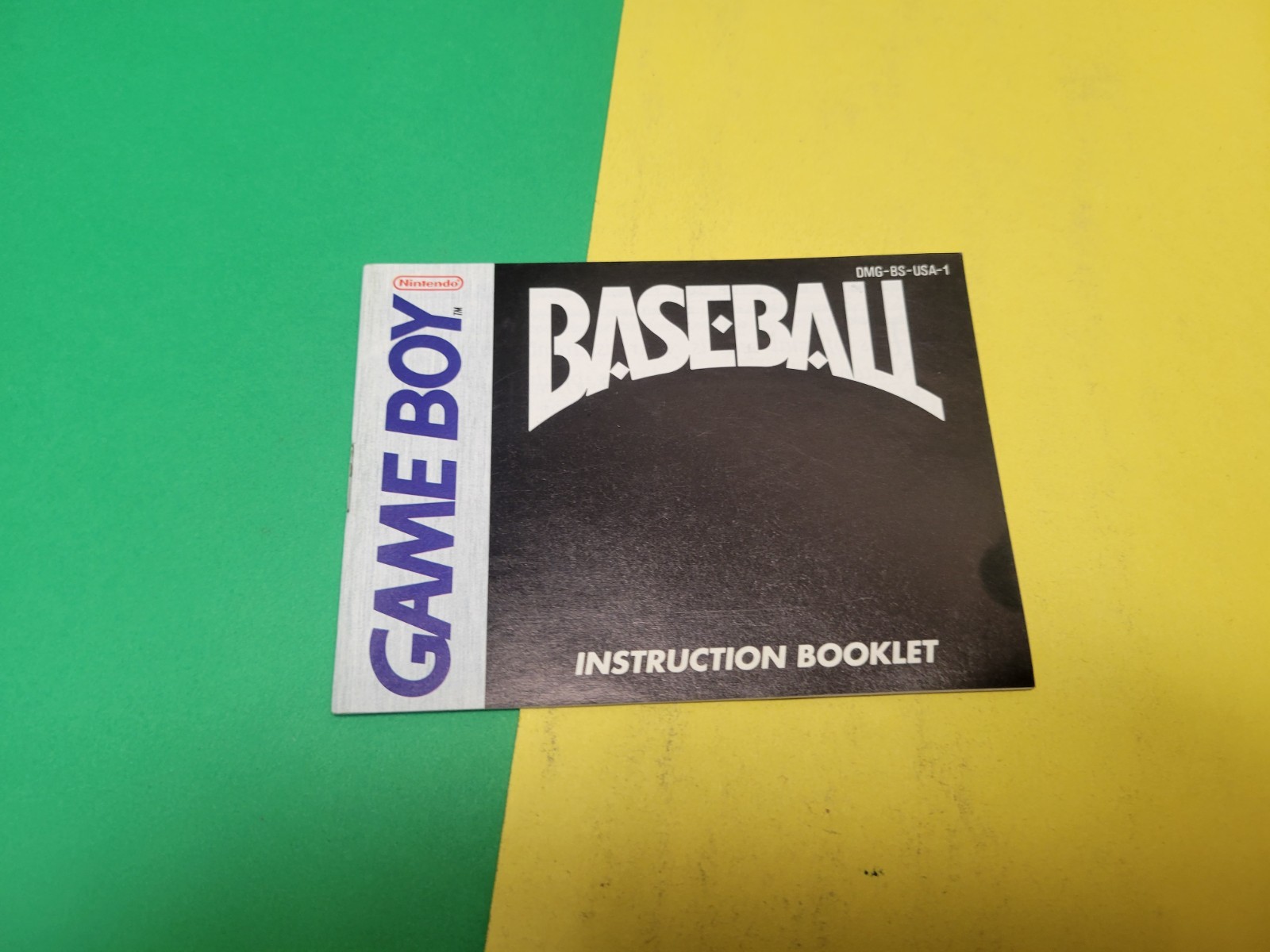 Gameboy Baseball Manual