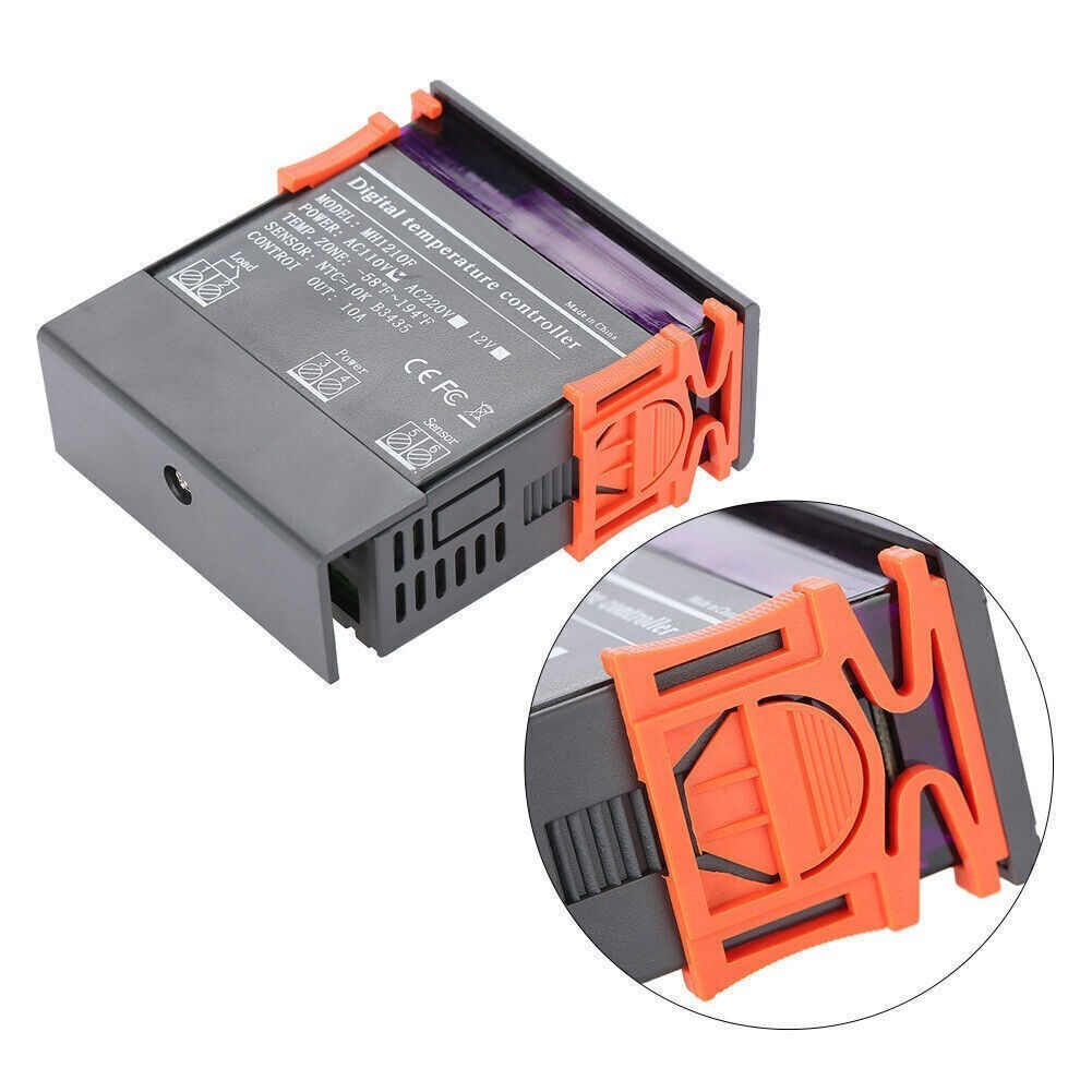 MH1210F Digital Temperature Control Controller Thermostat -58~194℉ Fahrenheit Se