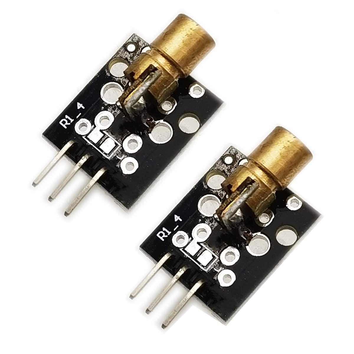 KY008 2 PCS 5V Laser Dot Diode Sensor Module Board For Arduino 650nm Red