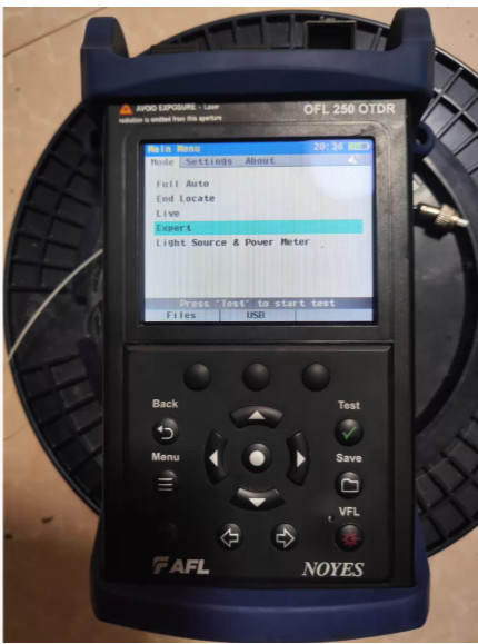 Noyes AFL OFL 250 Fiber OTDR VFL OPM OLS SM 1310 1550nm OFL250B 250