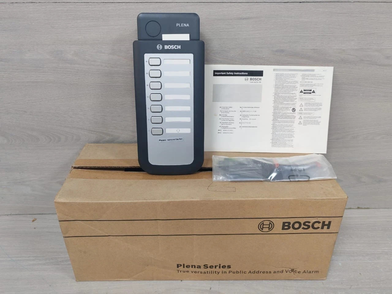 Bosch Plena Voice Alarm Keypad LBB1957/00 F01U512630 New Open Box