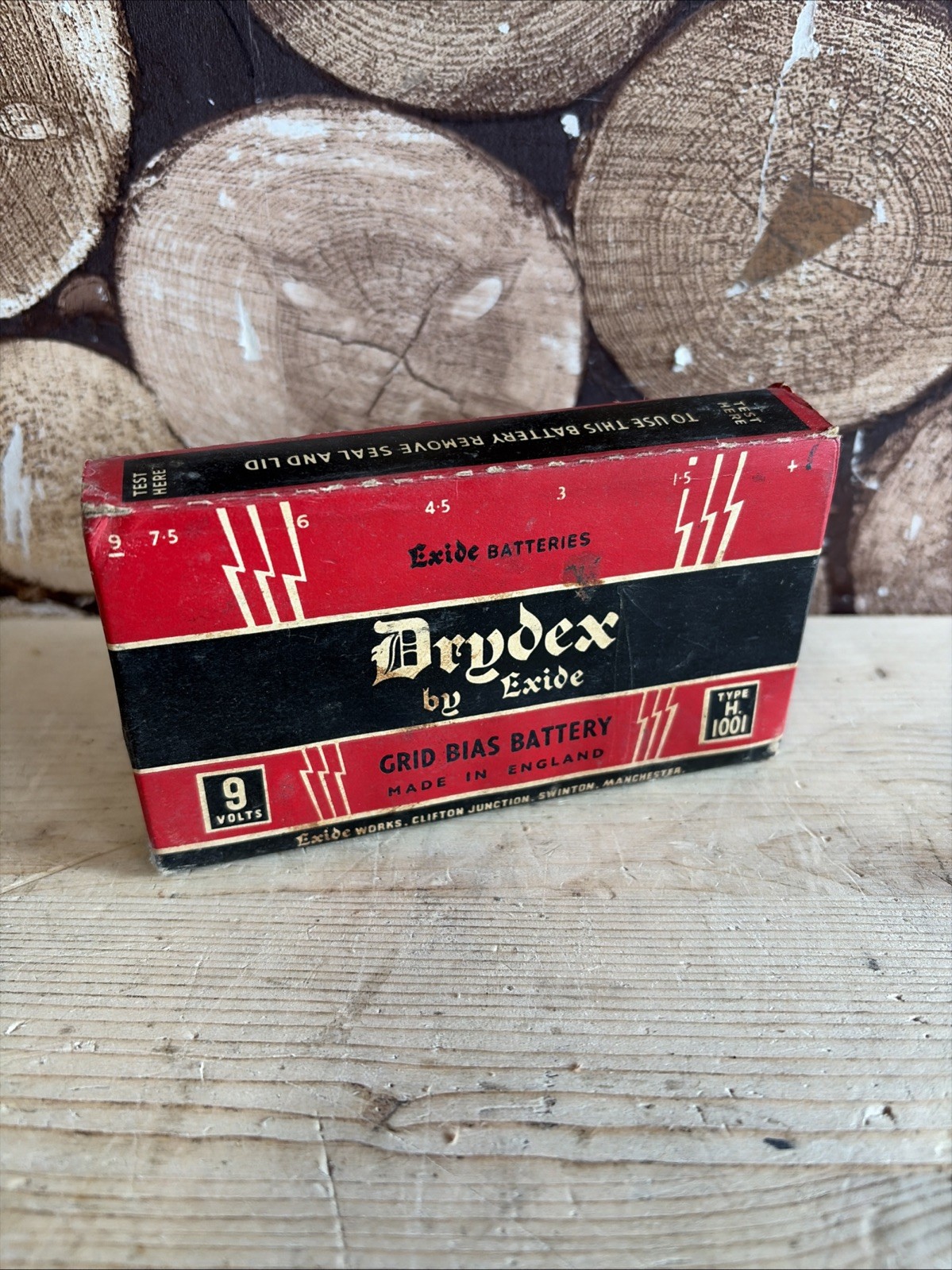 Dryden By Exide Grid Bias Vintage Battery - SP134