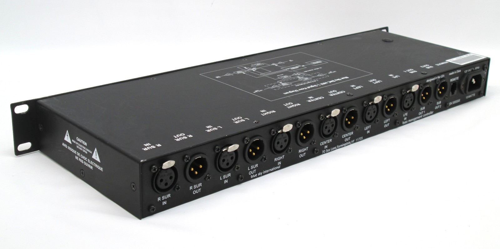 Blue Sky Bass Management Controller BMC MKII and Remote Control - NO CABLE