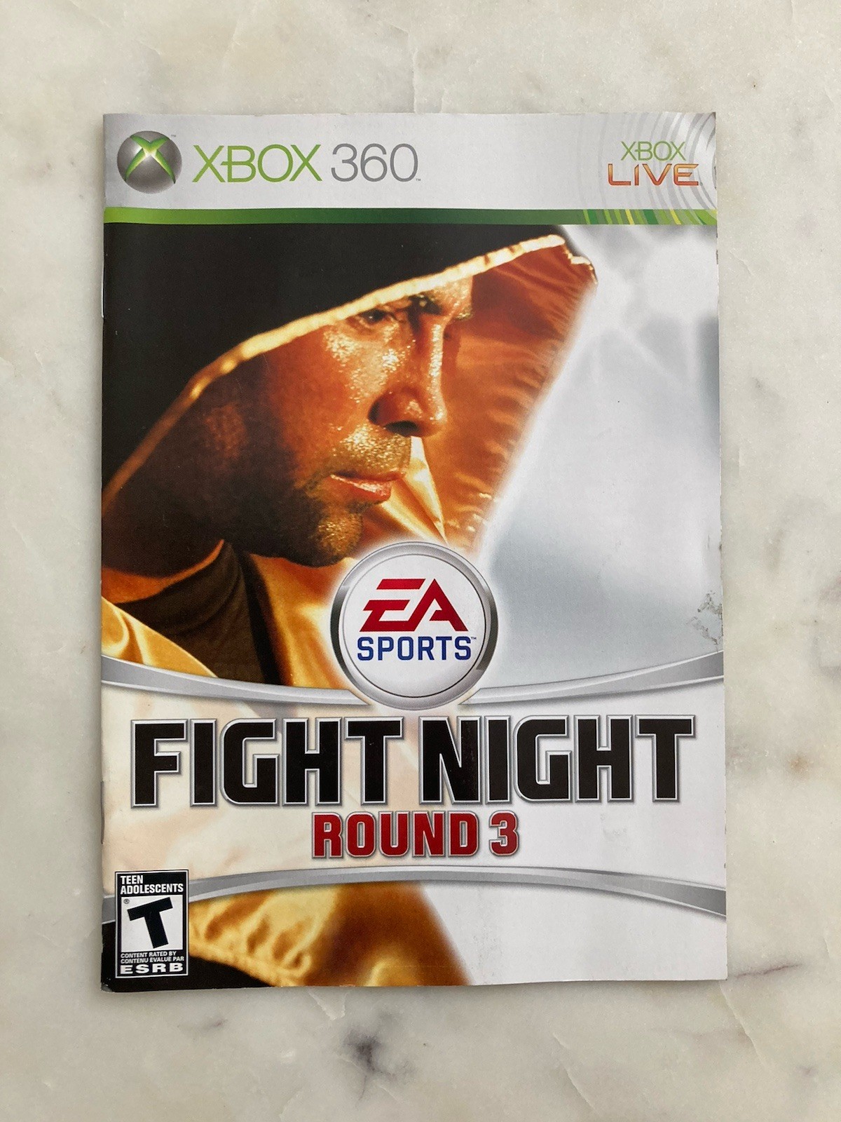 Fight Night Round 3 | Xbox 360 | French Manual Only