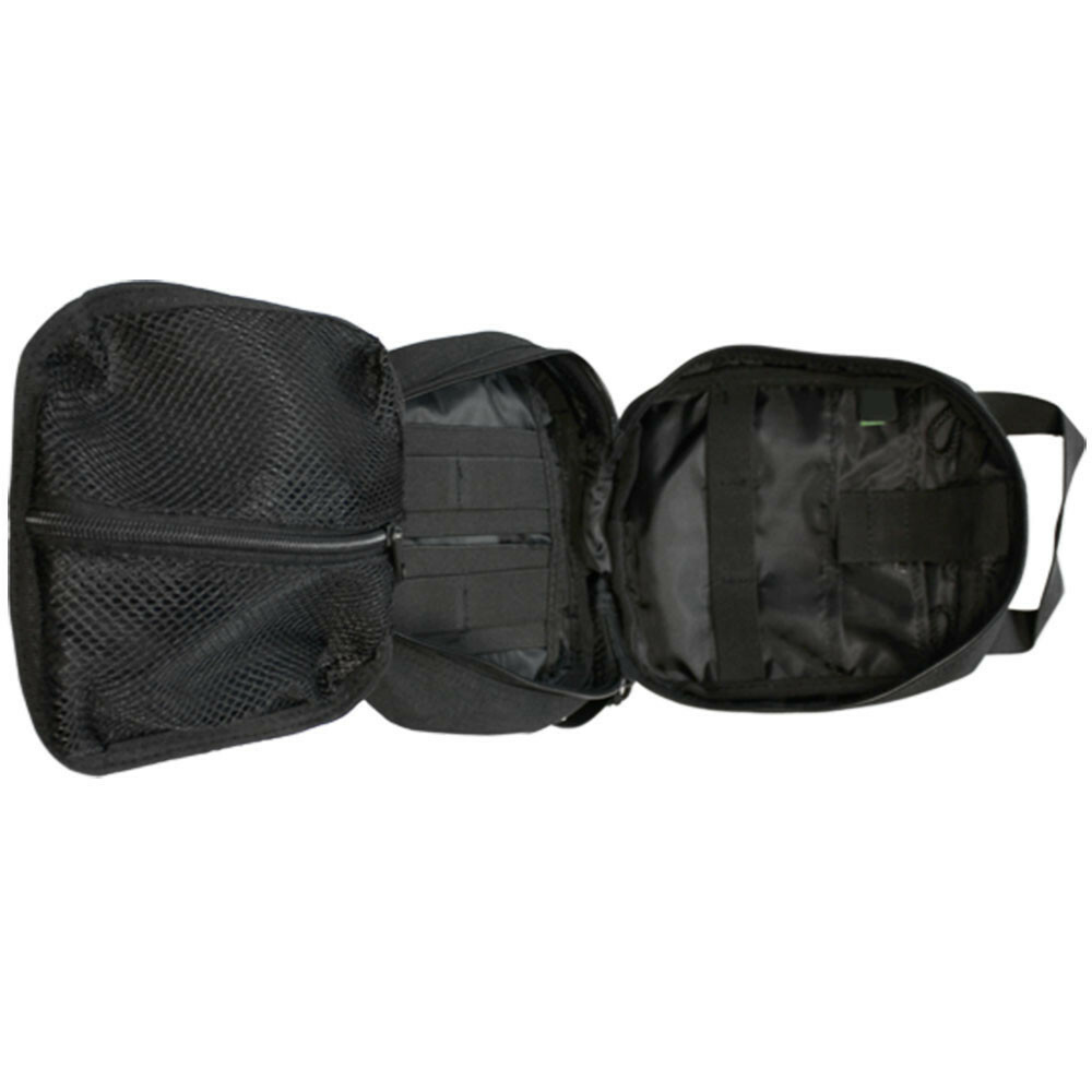 8"H x 6"W BLACK - Molle EMT Pouch Medic First Aid KitTool Carrier Carrying Pouch