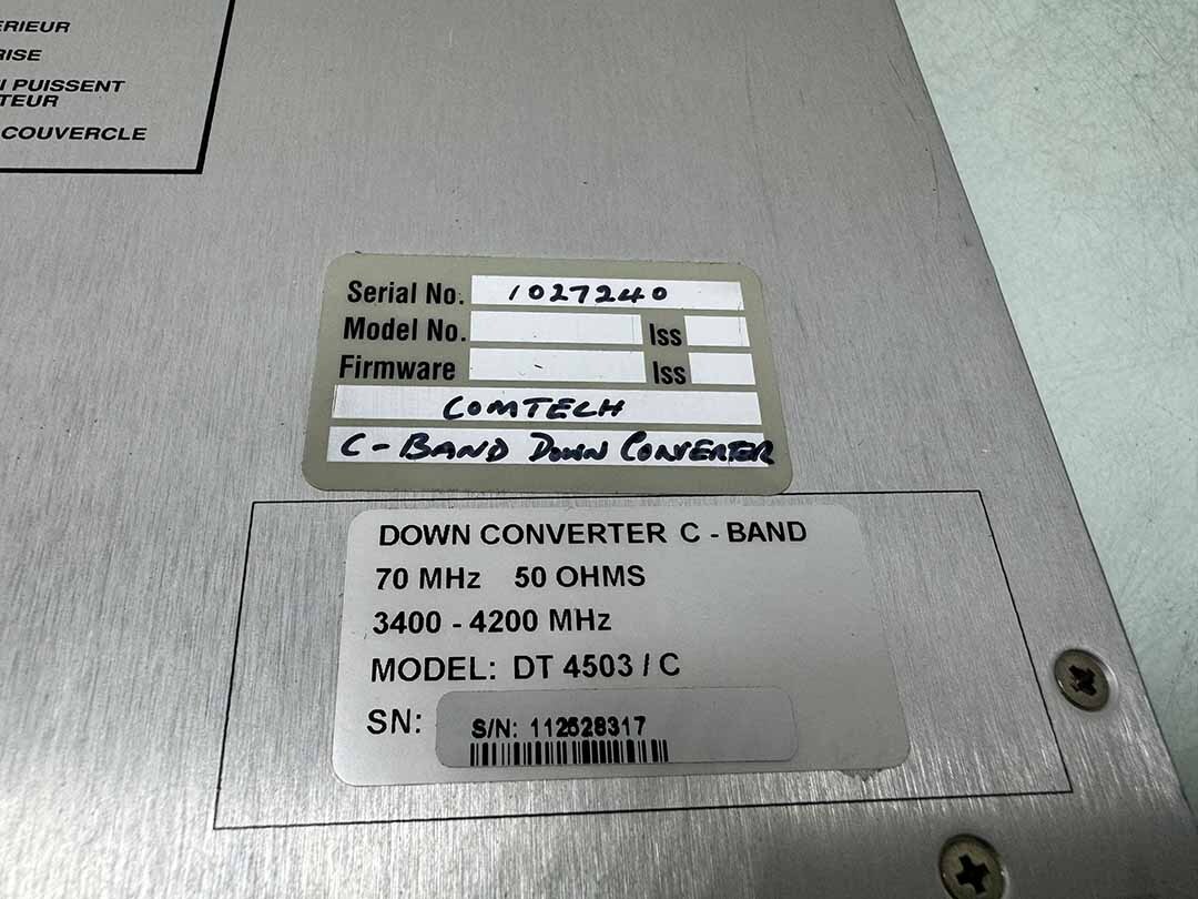 Comtech DT-4503 C-Band Down Converter
