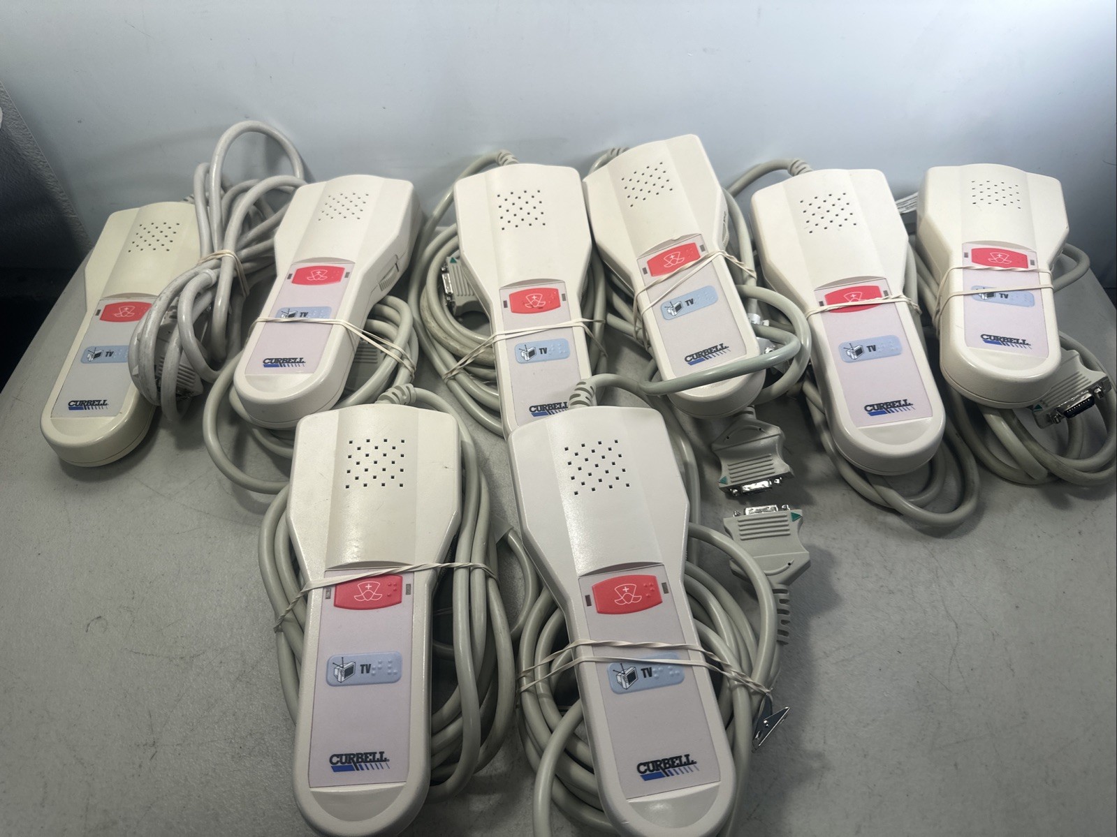 Lot of 8 Curbell Pillow Speaker with Nurse call w/ Tv control / 32020-006