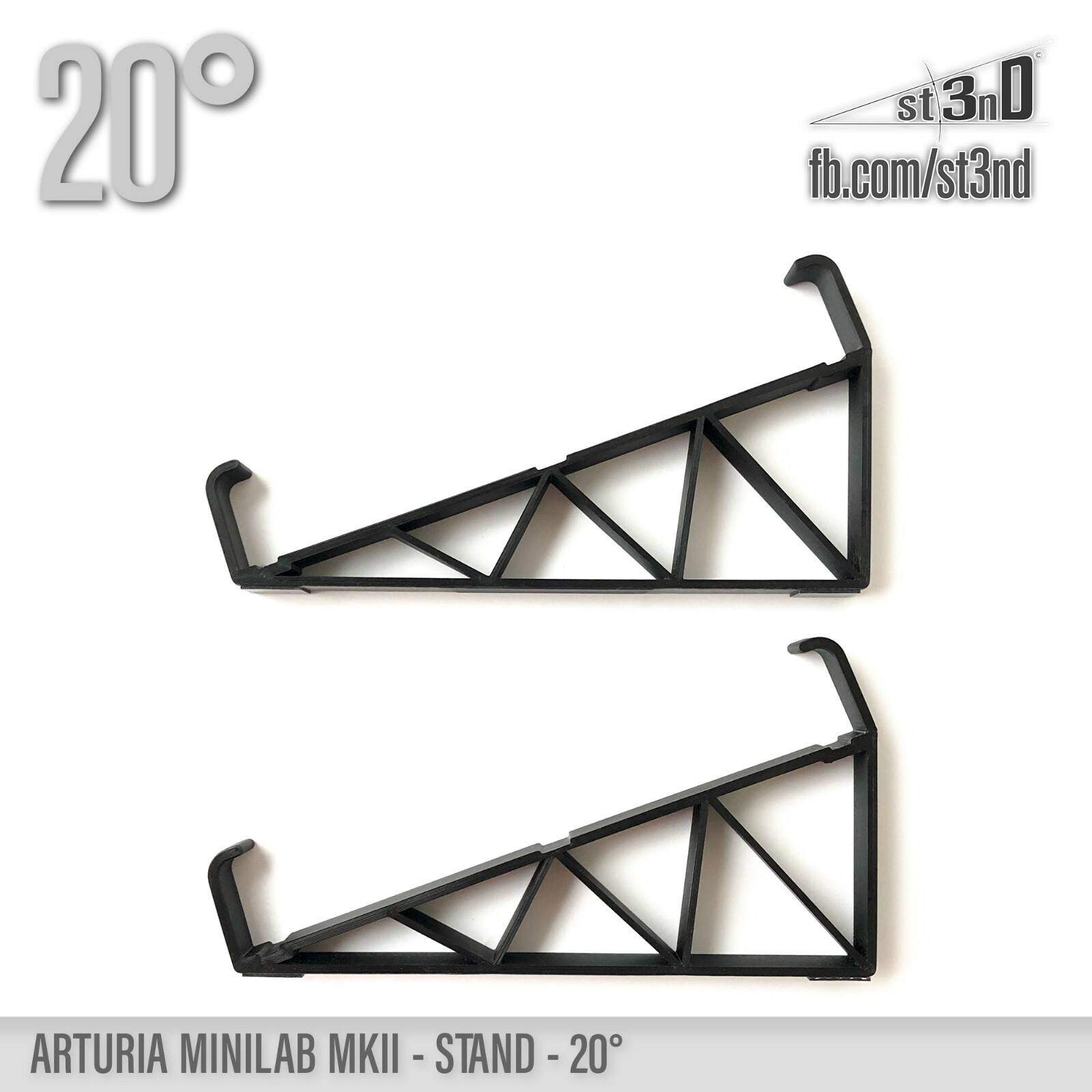 ARTURIA MINILAB MKII STAND - 20 degrees - 3D printed- 100% Buyers Satisfaction