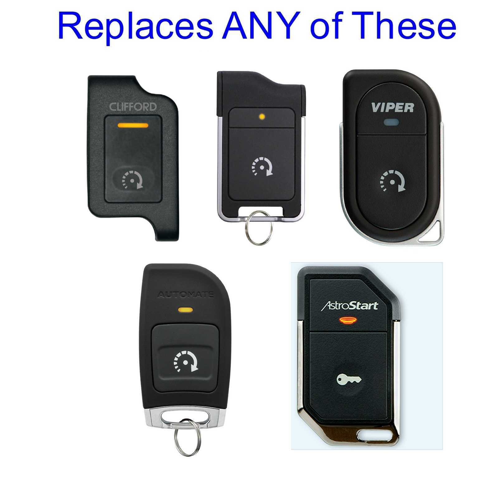 Python 7816P 2-way Remote Control for 4203 4205 4218 Remote Start 2621DTX