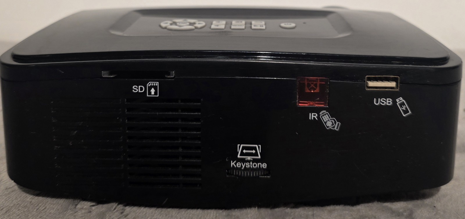 Window FX LED Projector w/ USB & SD Inputs