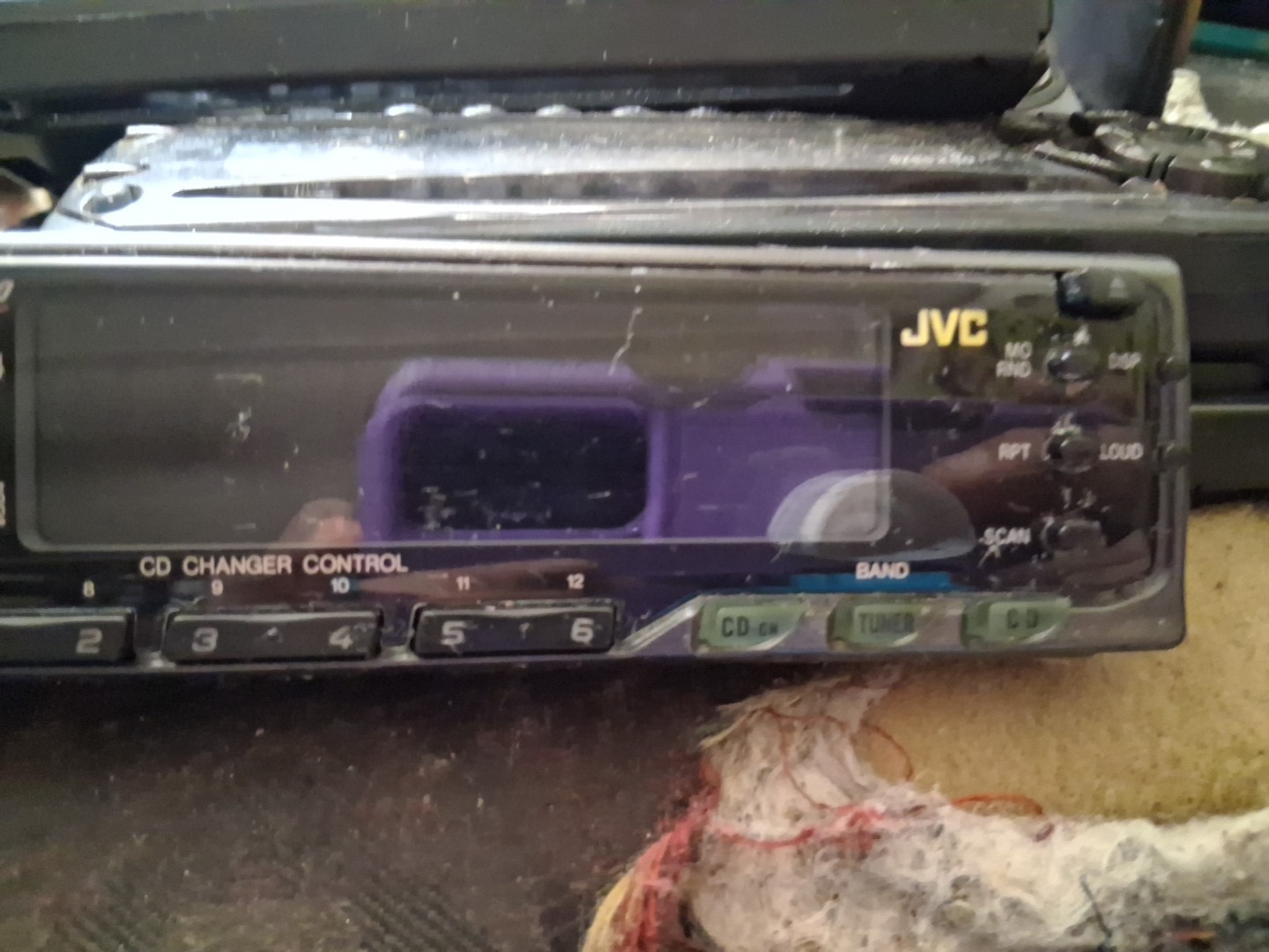 JVC KD SX930 Faceplate