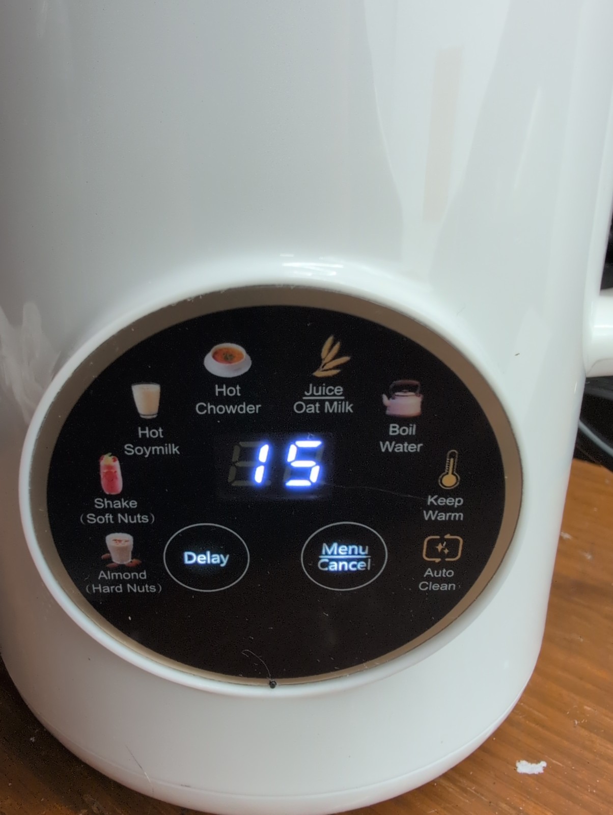 HANXI HX-D01 Multi-Functional Nut Milk Maker 600W Mini Soy Soup Maker White