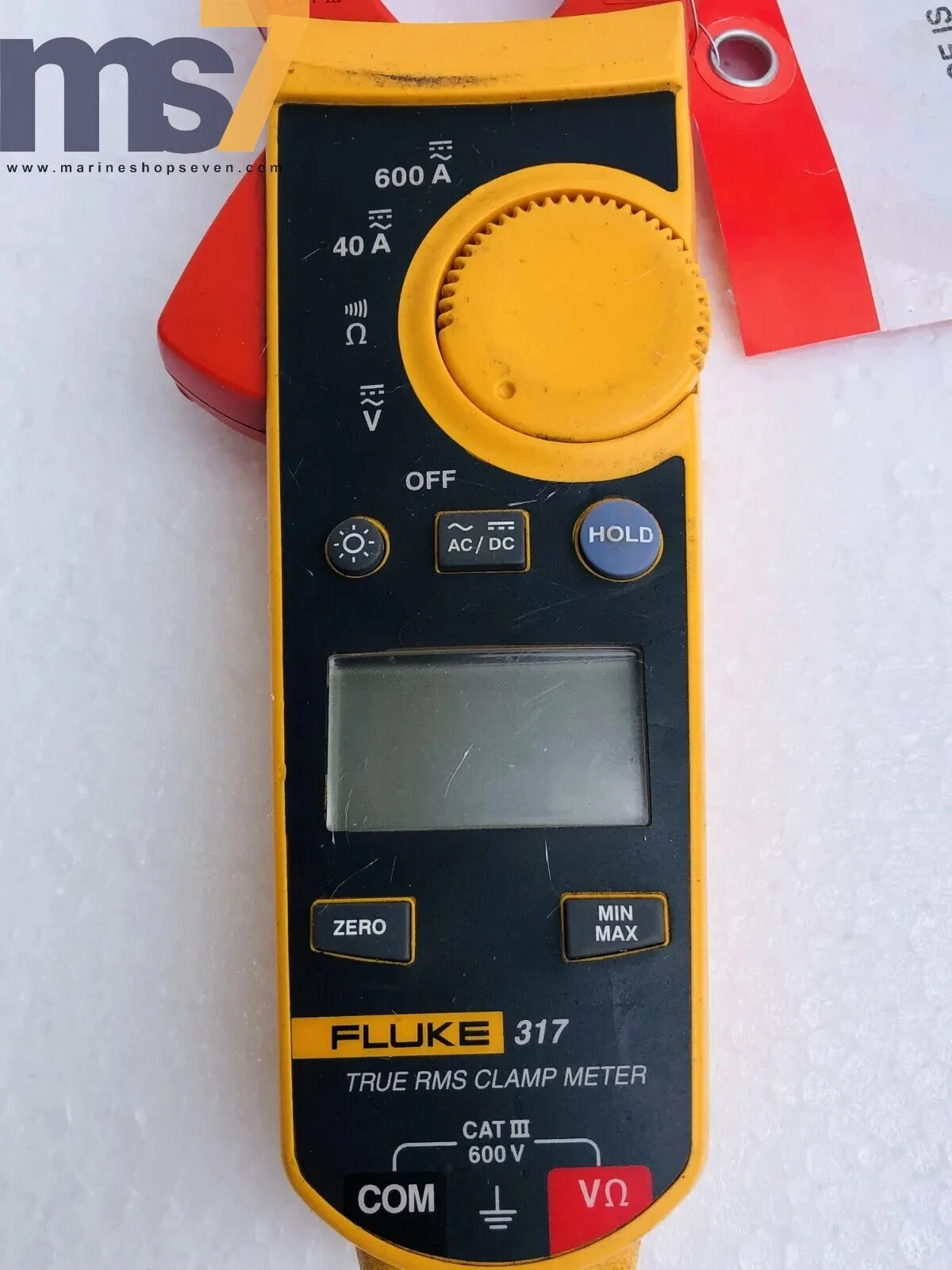 FLUKE 317 DIGITAL AC/DC CLAMP METER 400A/600A #AMP RANGE IS NOT WORKING
