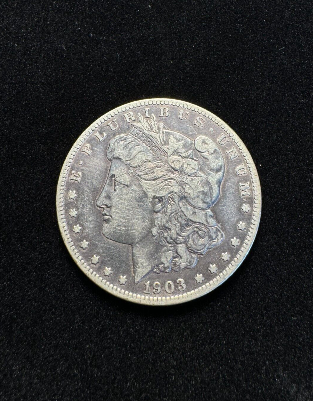 VF 1903-S Morgan Silver Dollar Very Fine Cleaned