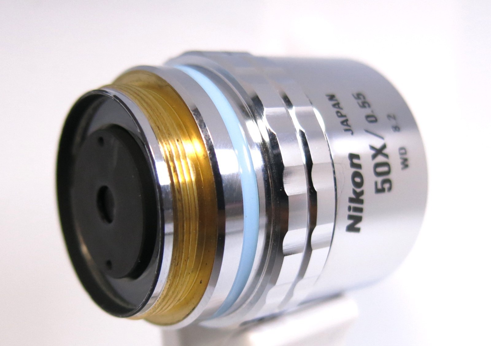 Nikon CF Plan 50x 0.55 c ∞/0 BD ELWD DIC WD 8.2 Microscope Objective