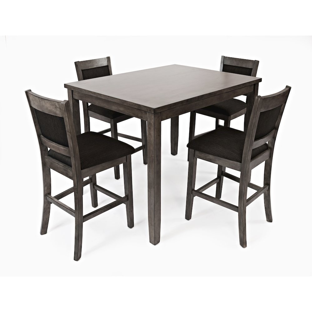 Greyson Heights 5 Pack Dining Set - Counter Height Table with 4 Stools