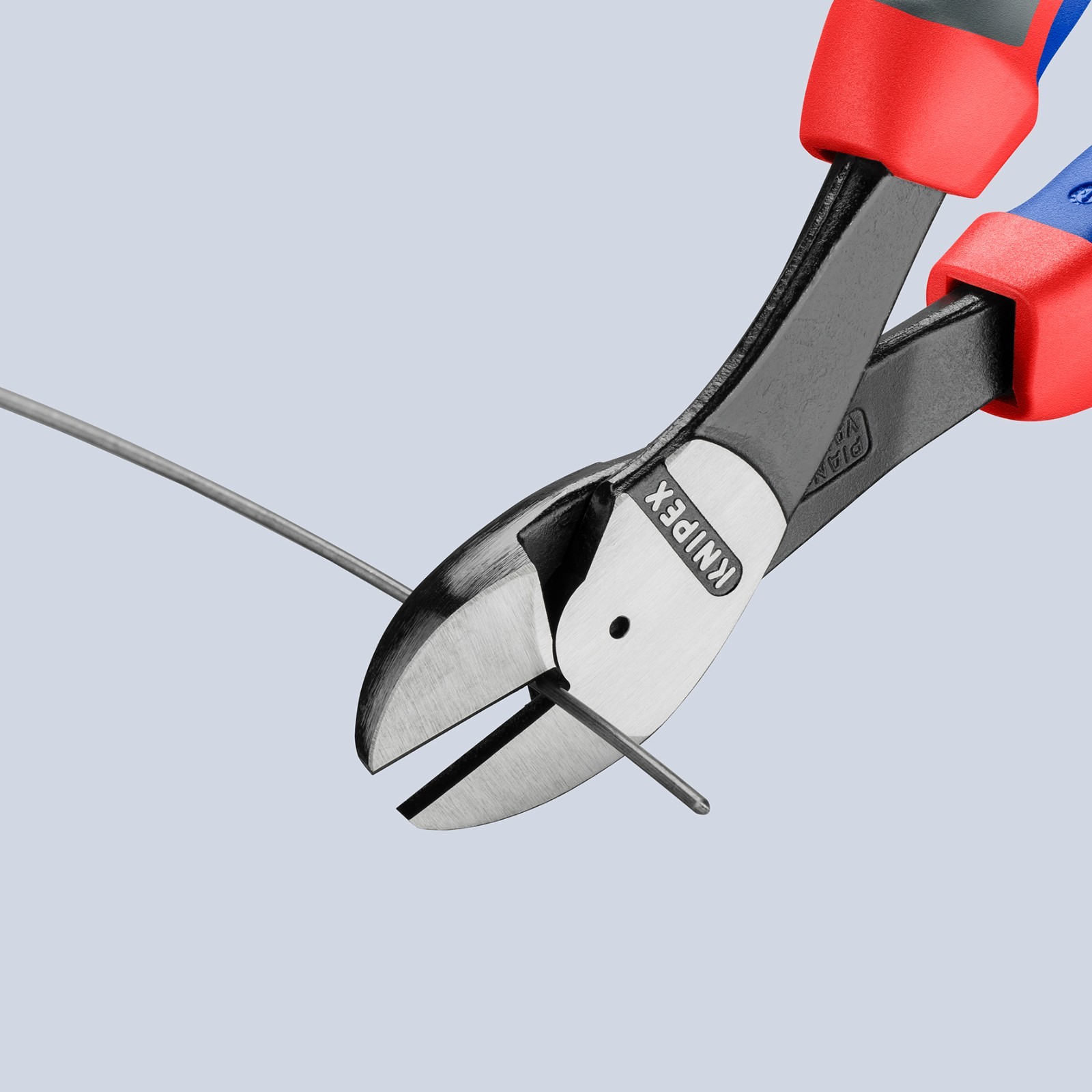 KNIPEX 74 22 250 SBA 10" High Leverage 12° Angled Diagonal Cutters