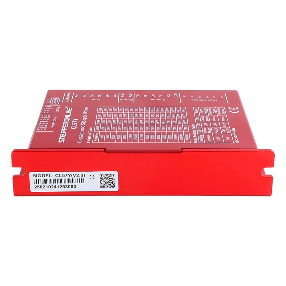 STEPPERONLINE Nema 23/24 Closed Loop Stepper Motor Driver 0-7.0A 24-50VDC CL57Y