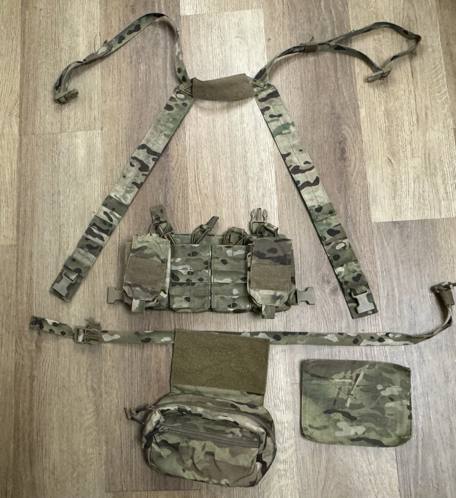 Warrior Assault Systems Pathfinder Chest Rig Multi-Cam Used