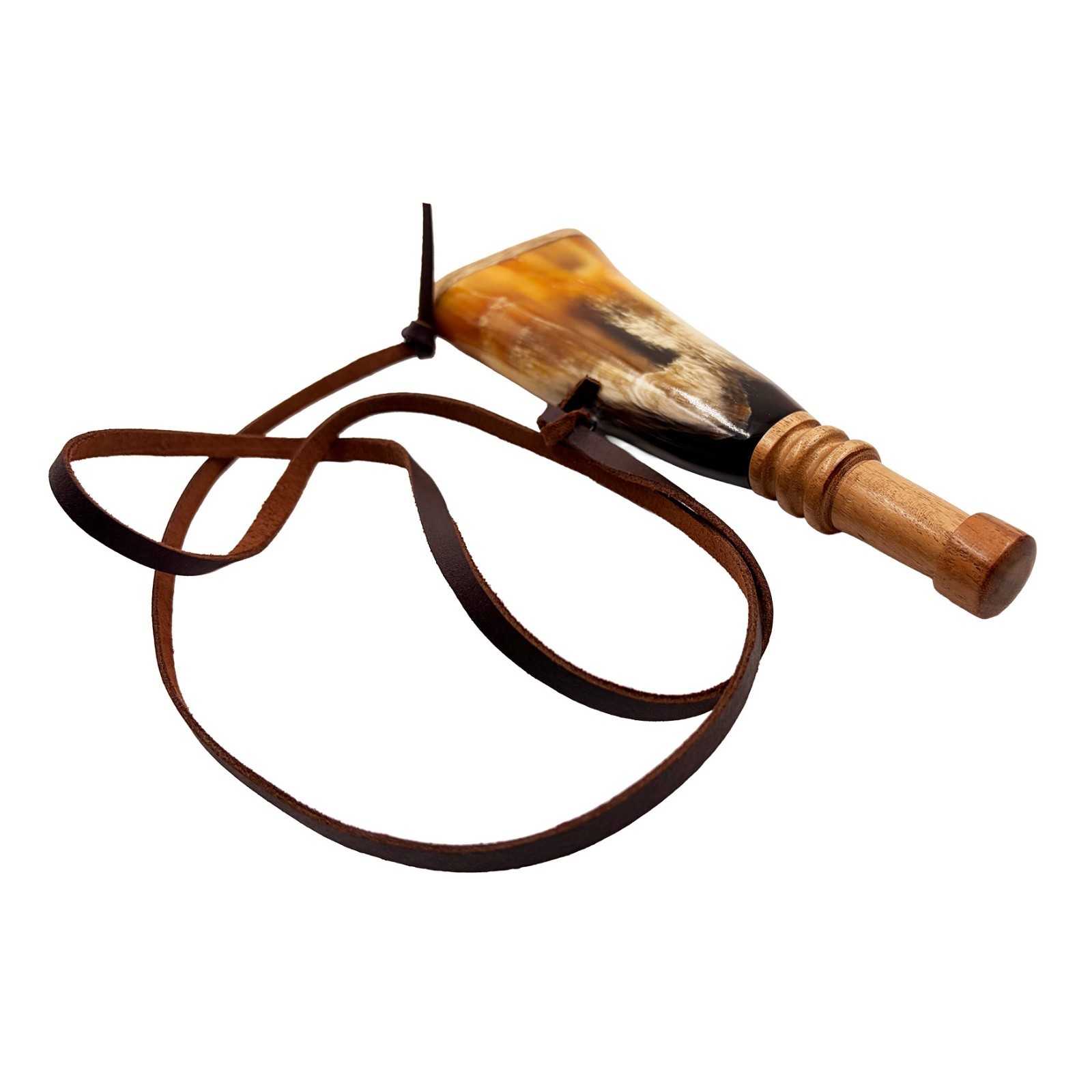Muzzle-Loaders Flintlock Priming Powder Horn - MZ1233