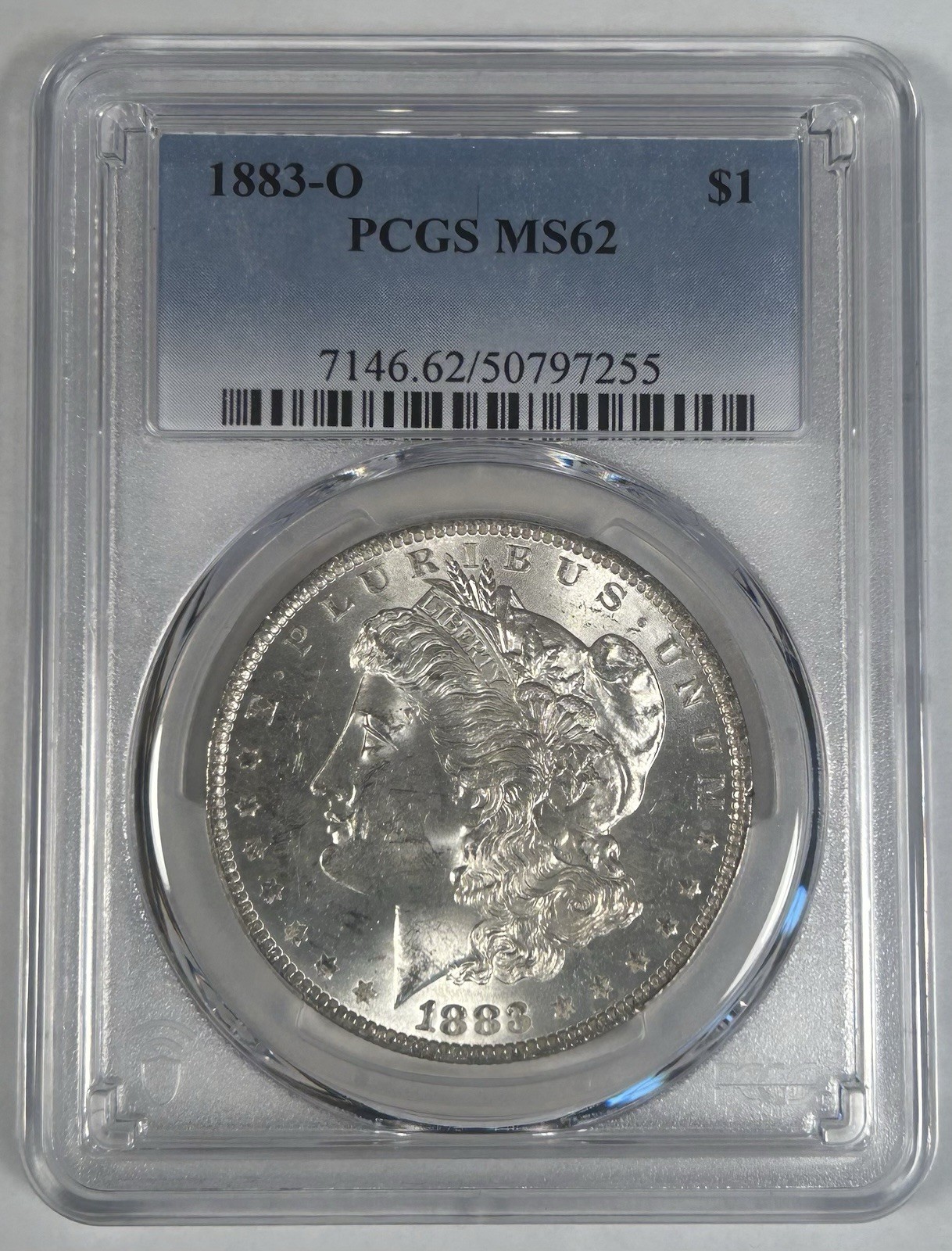 1883-O Morgan Silver $1 Dollar Coin PCGS MS 62