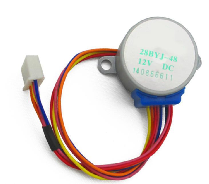 10 PCS 28BYJ-48 Valve Gear Stepper Motor DC 12V 4 Phase Step Motor For Arduino