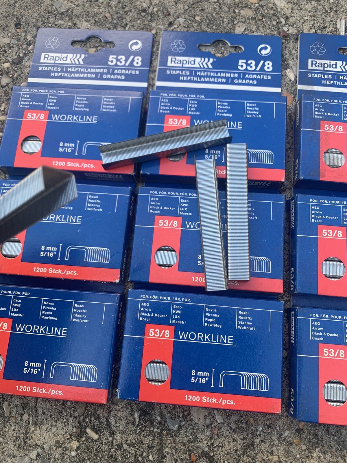 Rapid Staples. 53/8