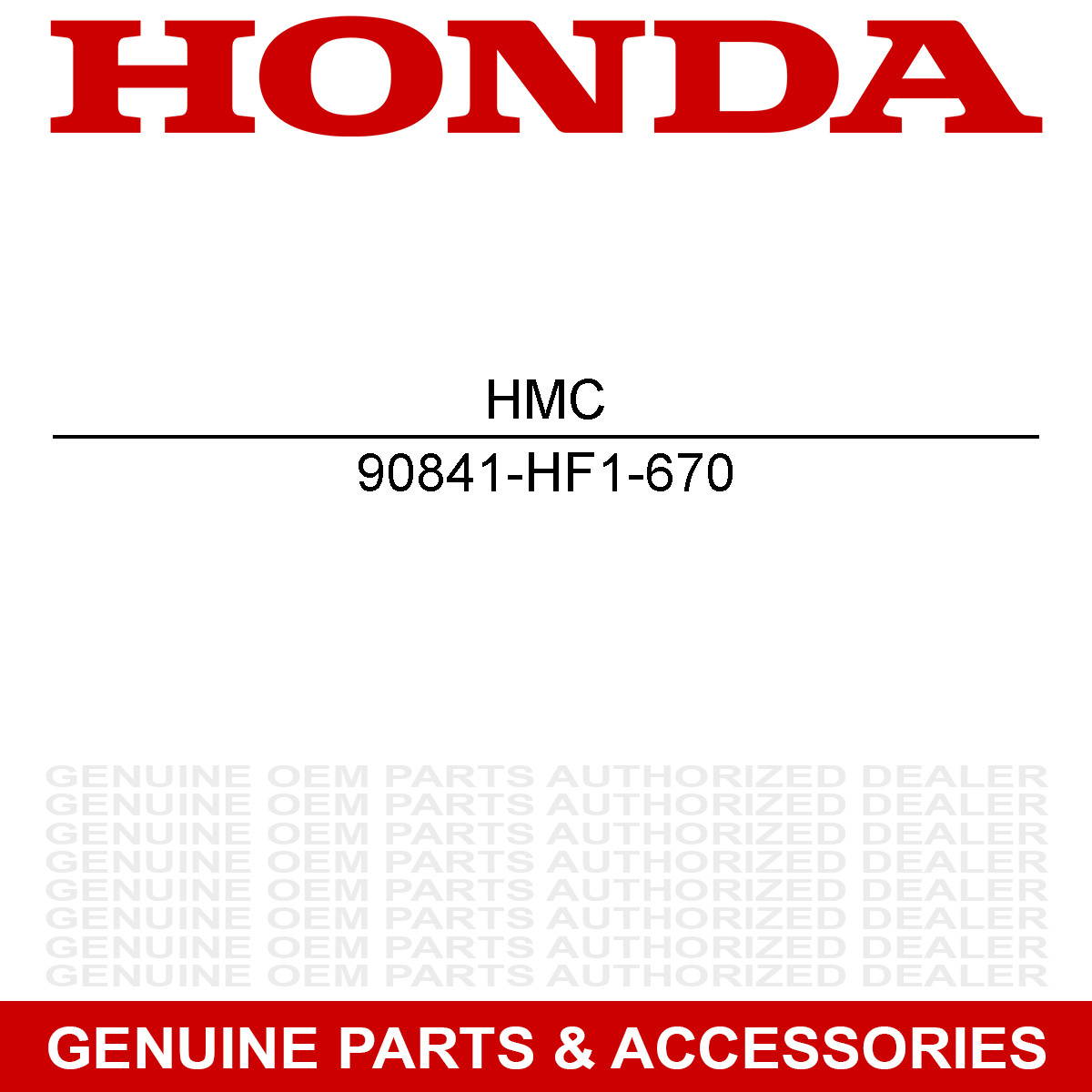 Honda 90841-HF1-670 Pop Rivet (3.2) X4 TRX 300 250 90 TRX300 2X4 200 1990-2009