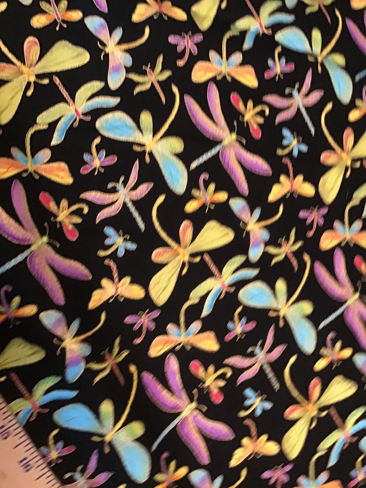 Fabric Dragonfly-M1, sold by the yard