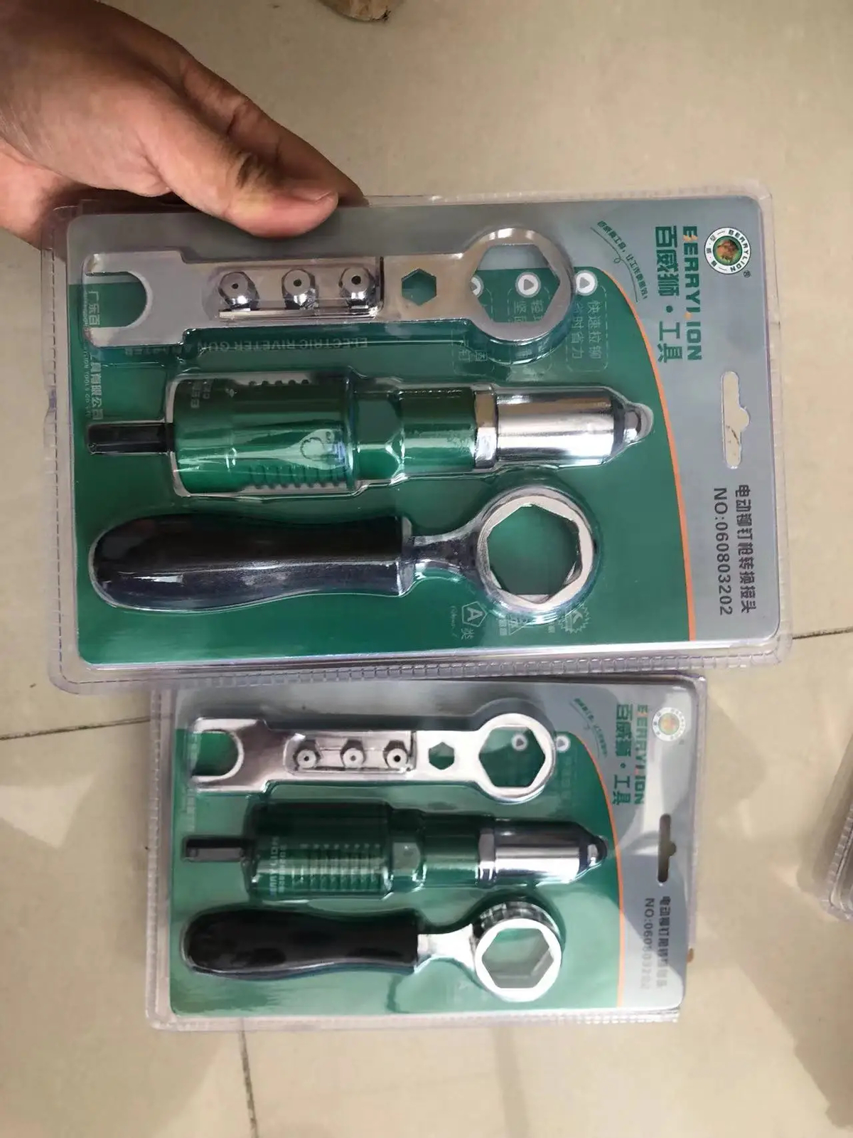 Electric Pull Rivet Head Rivet Gun Conversion Head Rivet Gun Set Power Tools Kit