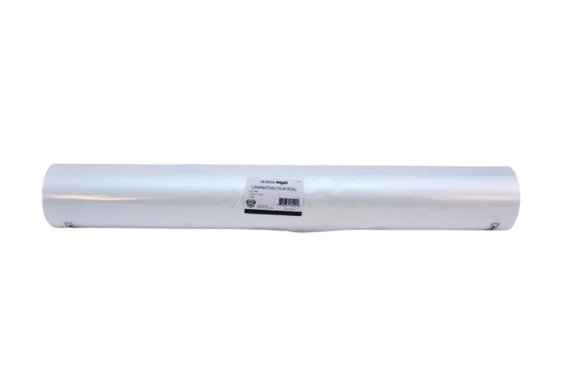 School Smart Laminating Film Roll 25" x 500' 1.5 mil High Gloss
