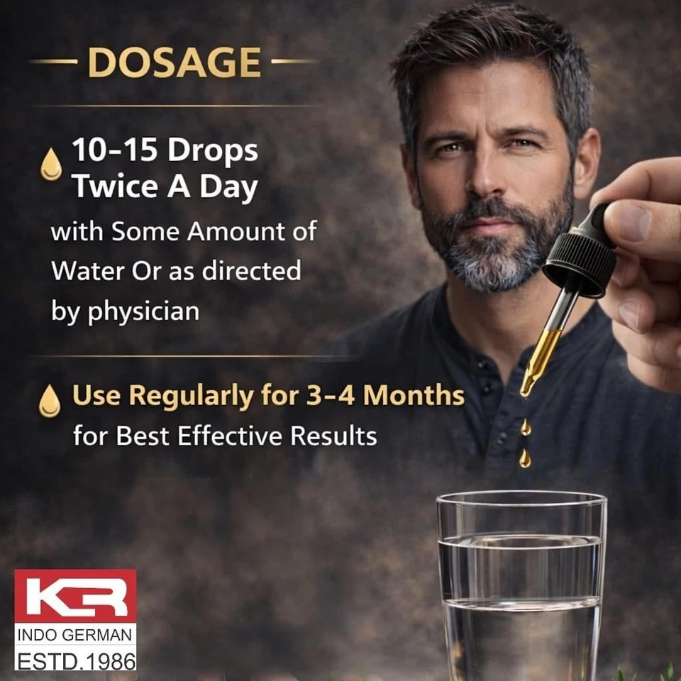 KRIG'S 192 Beard Drops Homeopathic - Extraordinary Premium Drops 30ml