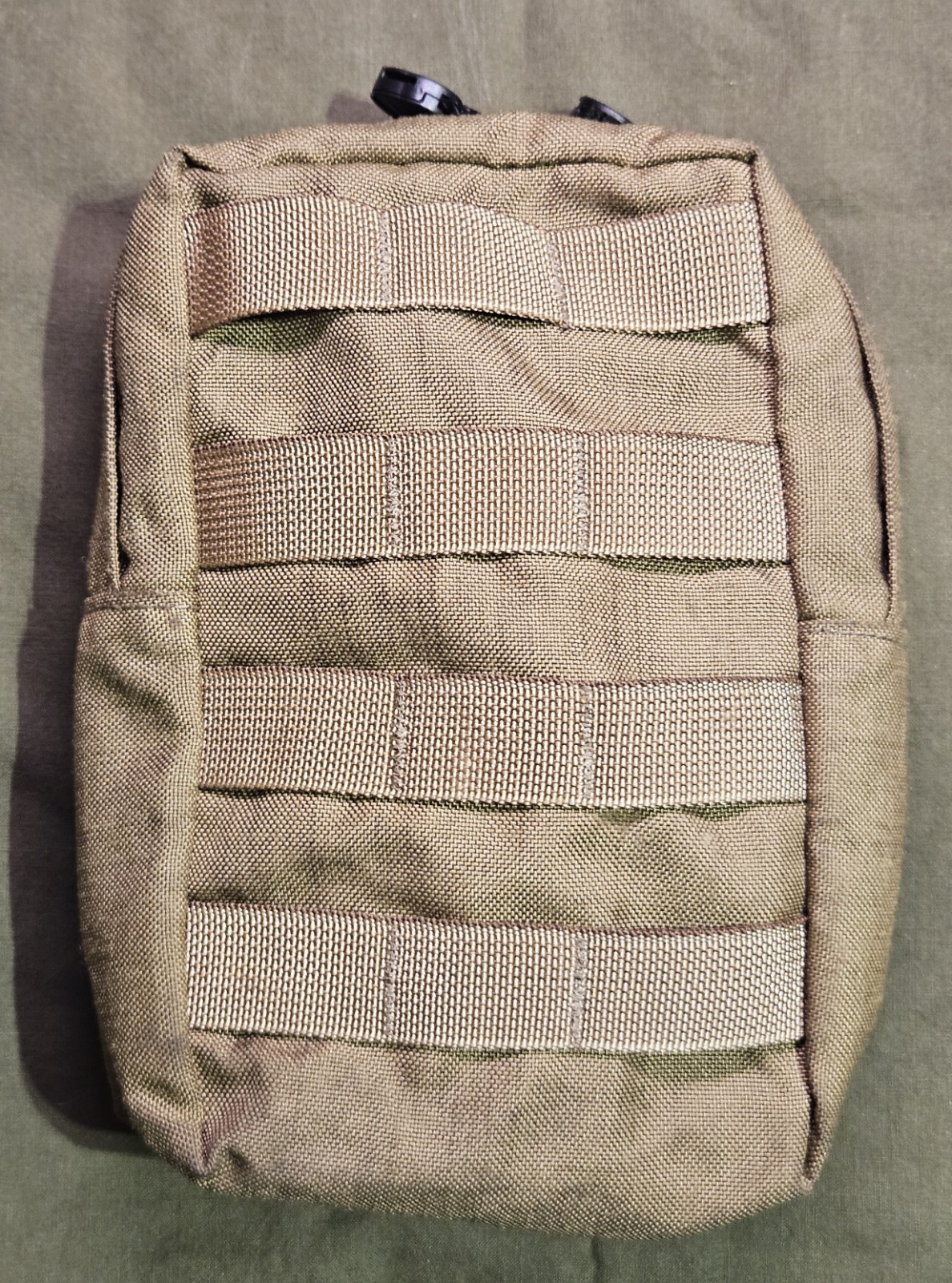 MSA PARACLETE Utility Pouch General Purpose Bag Coyote Brown MOLLE GUC USA Made