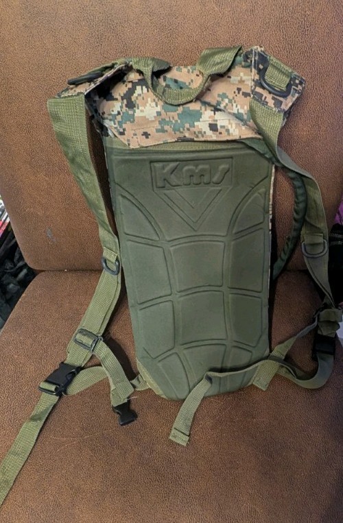KMS Outdoor Hydration Backpack with 3L Water Bladder Water Backpack