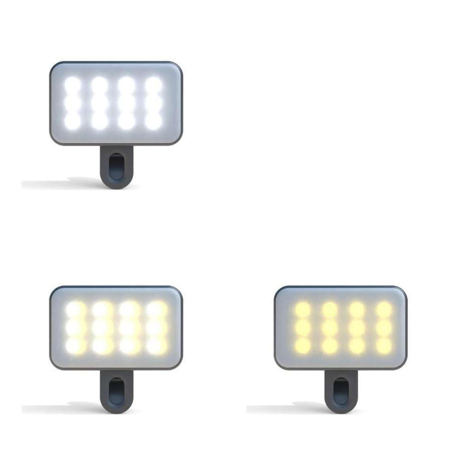 Rechargeable Fill Light Portable Led Camera Lights High Power Clip Video Light