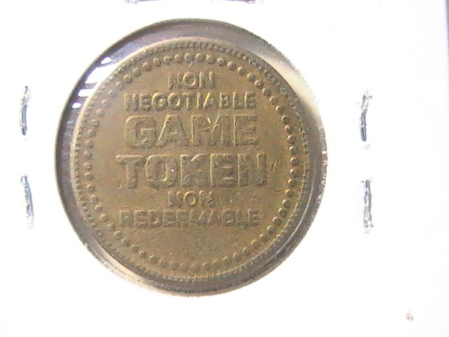 GAME TOKEN NON-NEGOTIABLE NON-REDEEMABLE GEOMETRIC DESIGN