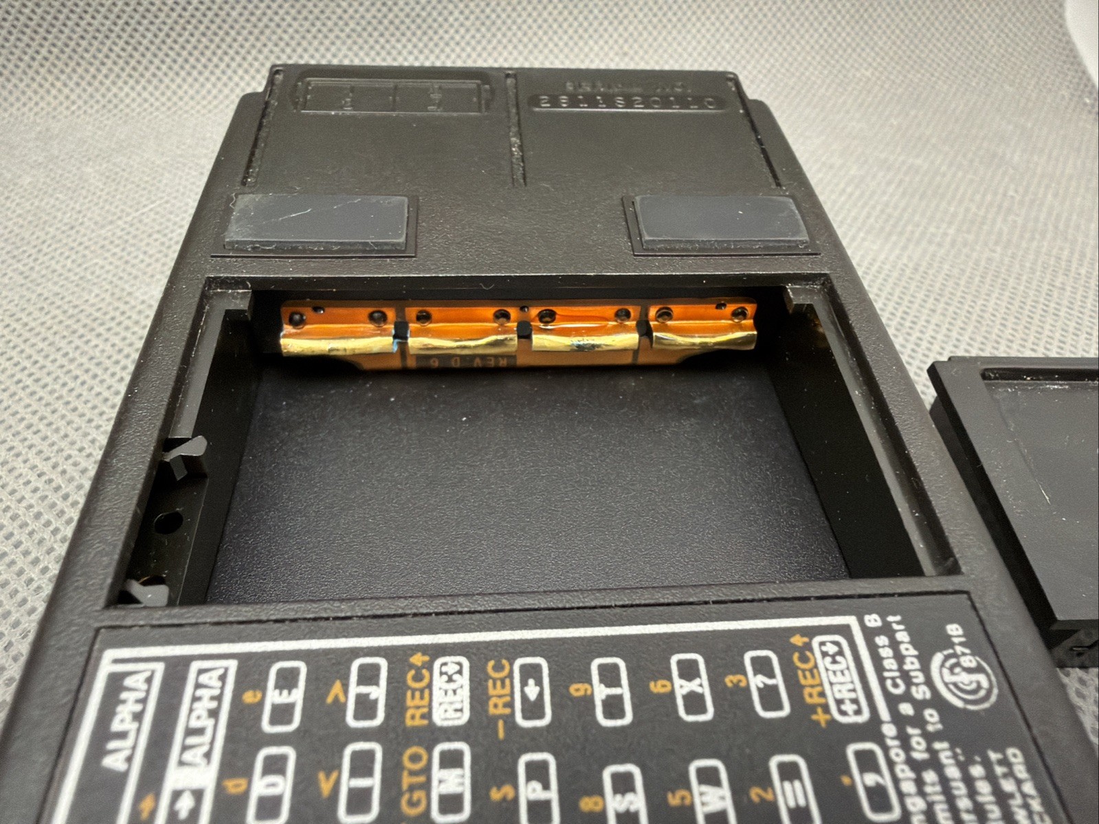 HP-41CX Calculator, Half Nut Version, with Case, Good Condition, SN 20110